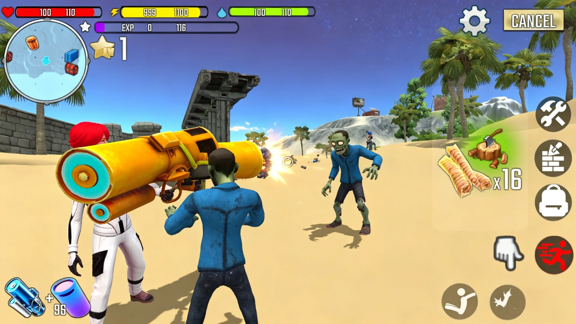 Crash World Survival Craft screenshot