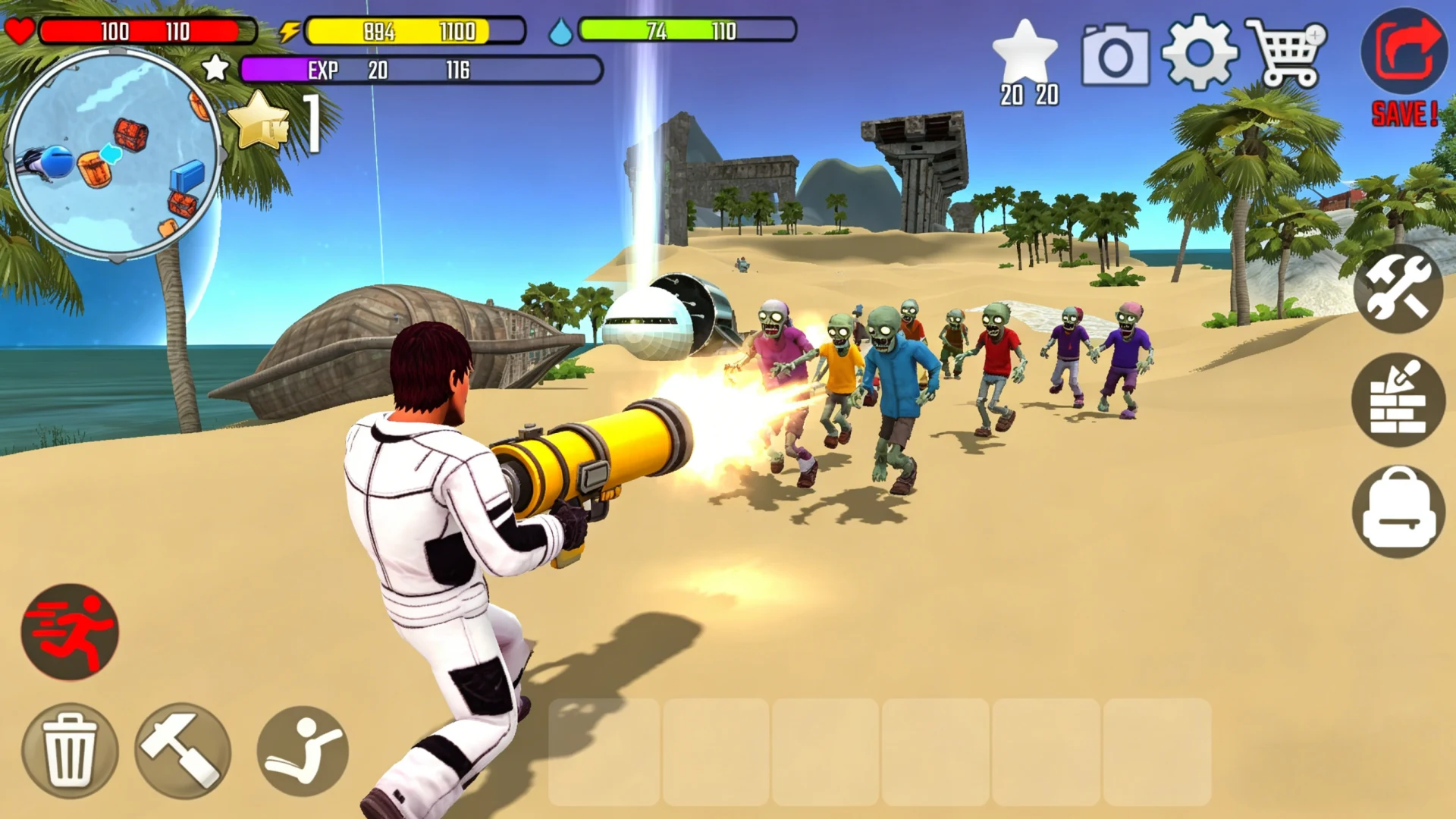 Crash World Survival Craft screenshot