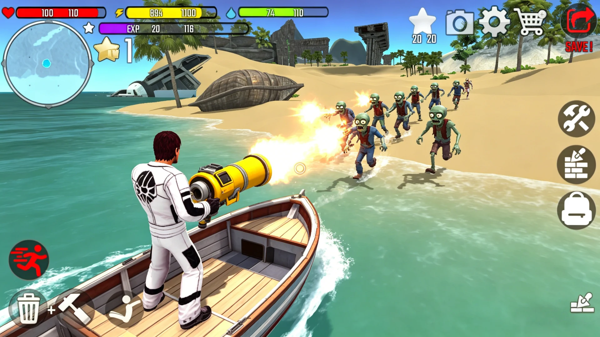 Crash World Survival Craft screenshot