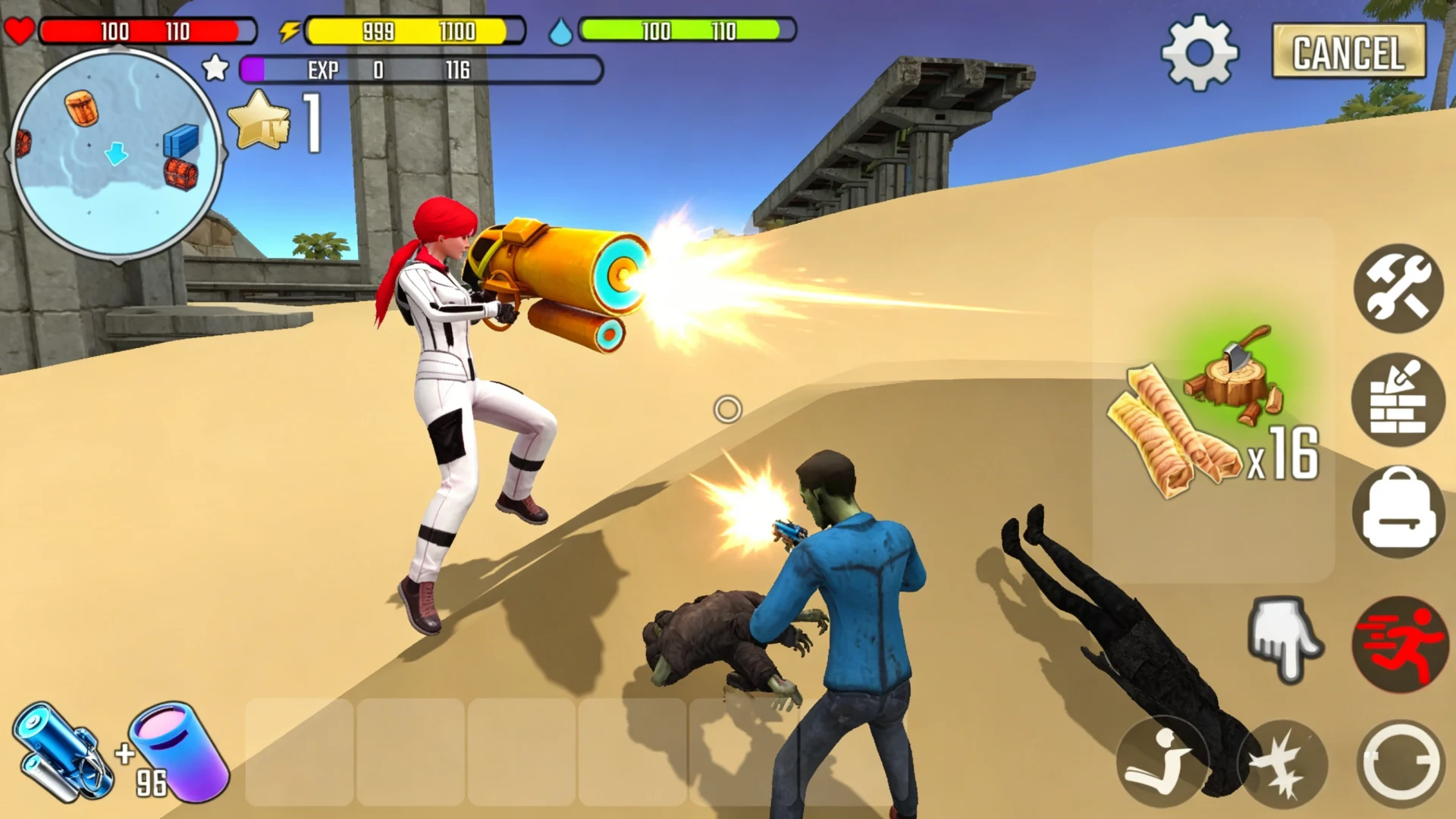Crash World Survival Craft screenshot